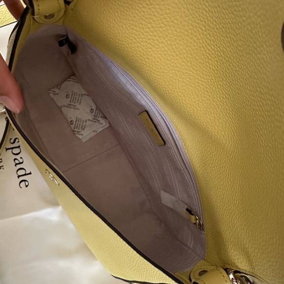 New Kate spade Hudson Pebbled Leather Medium Convertible Flap Shoulder Mullen - Picture 12 of 12